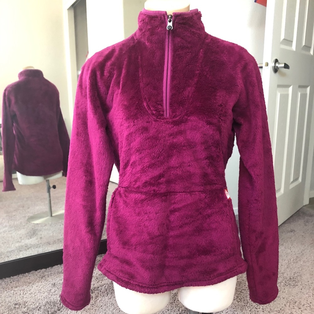 The North Face Magenta Fleece Jacket